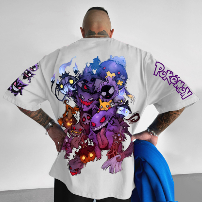 Unisex Anime Inspired Vintage T-Shirt-AnimeClothe