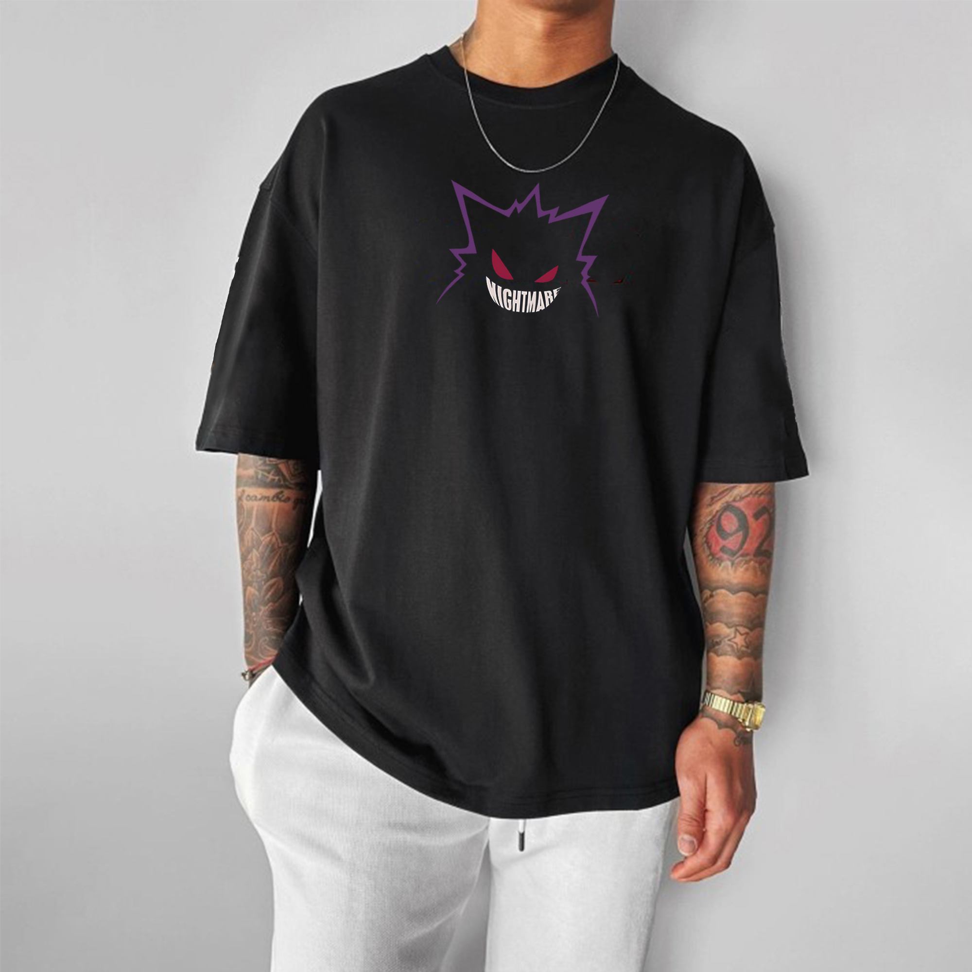 Unisex Anime Inspired Vintage T-Shirt-AnimeClothe
