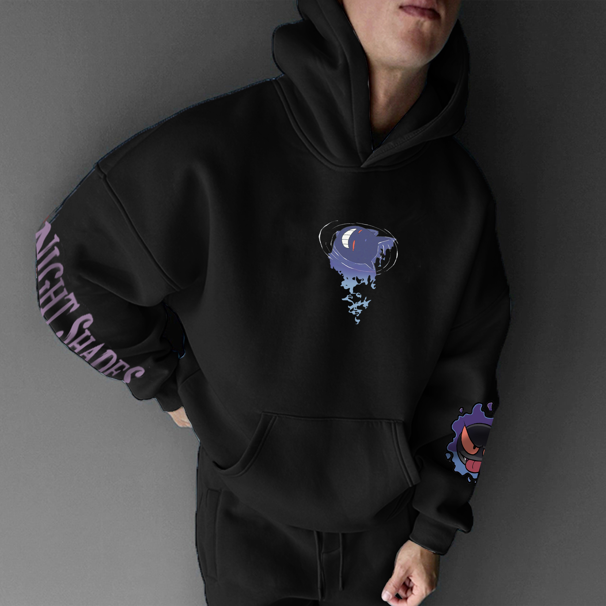 Unisex Anime Graphic Streetwear Vintage Hoodie-AnimeClothe