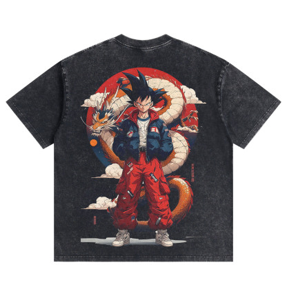 Dragon Ball Goku Washed T-Shirt