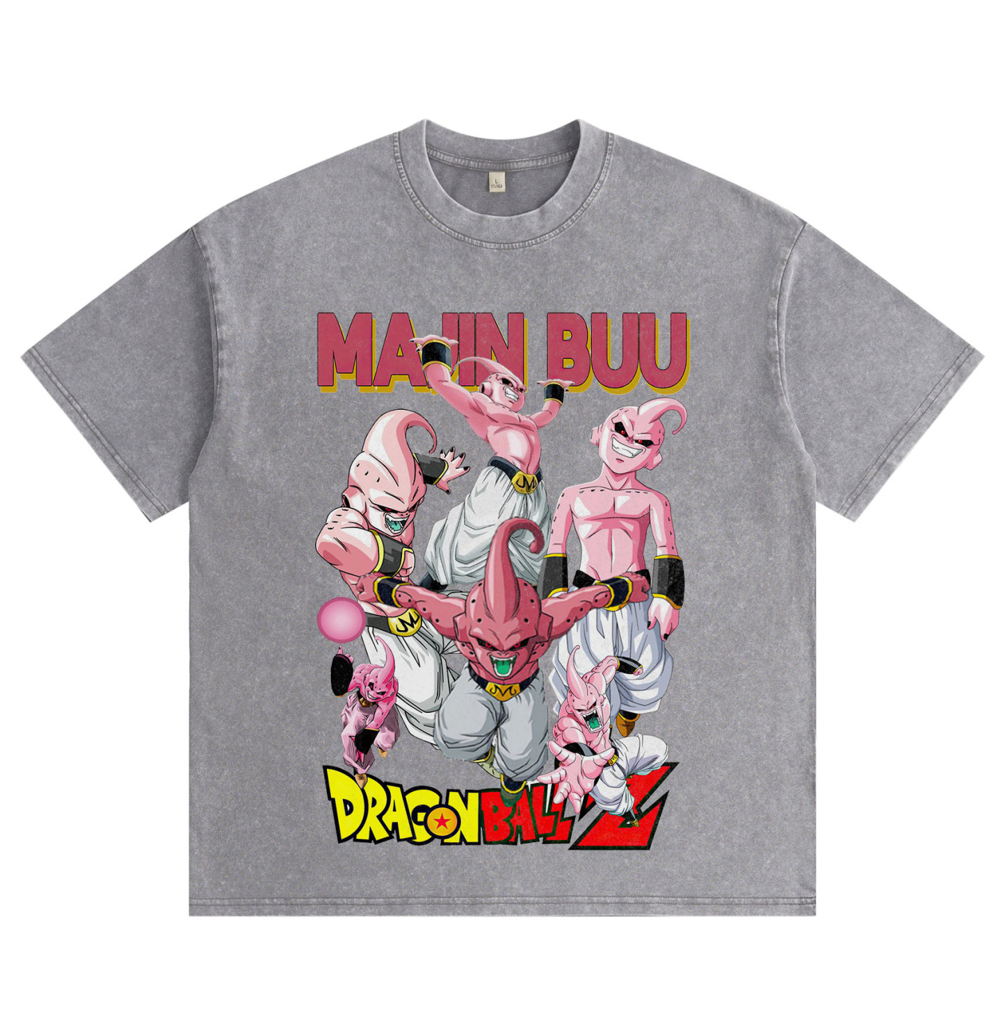Dragon Ball Majin Buu Distressed T-Shirt
