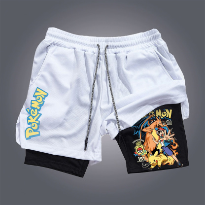 Unisex Casual Anime Streetwear Shorts