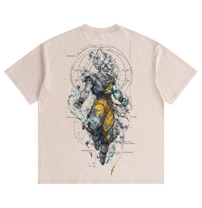 Dragon Ball Goku Washed T-Shirt