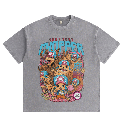 One Piece Tony Tony Chopper Washed T-shirt