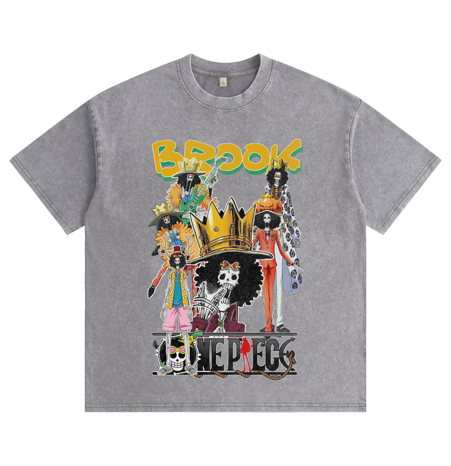 One Piece Brook Vintage Washed T-Shirt