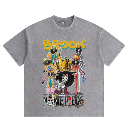 One Piece Brook Vintage Washed T-Shirt