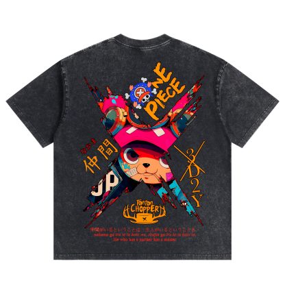 One Piece Tony Tony Chopper Washed T-shirt