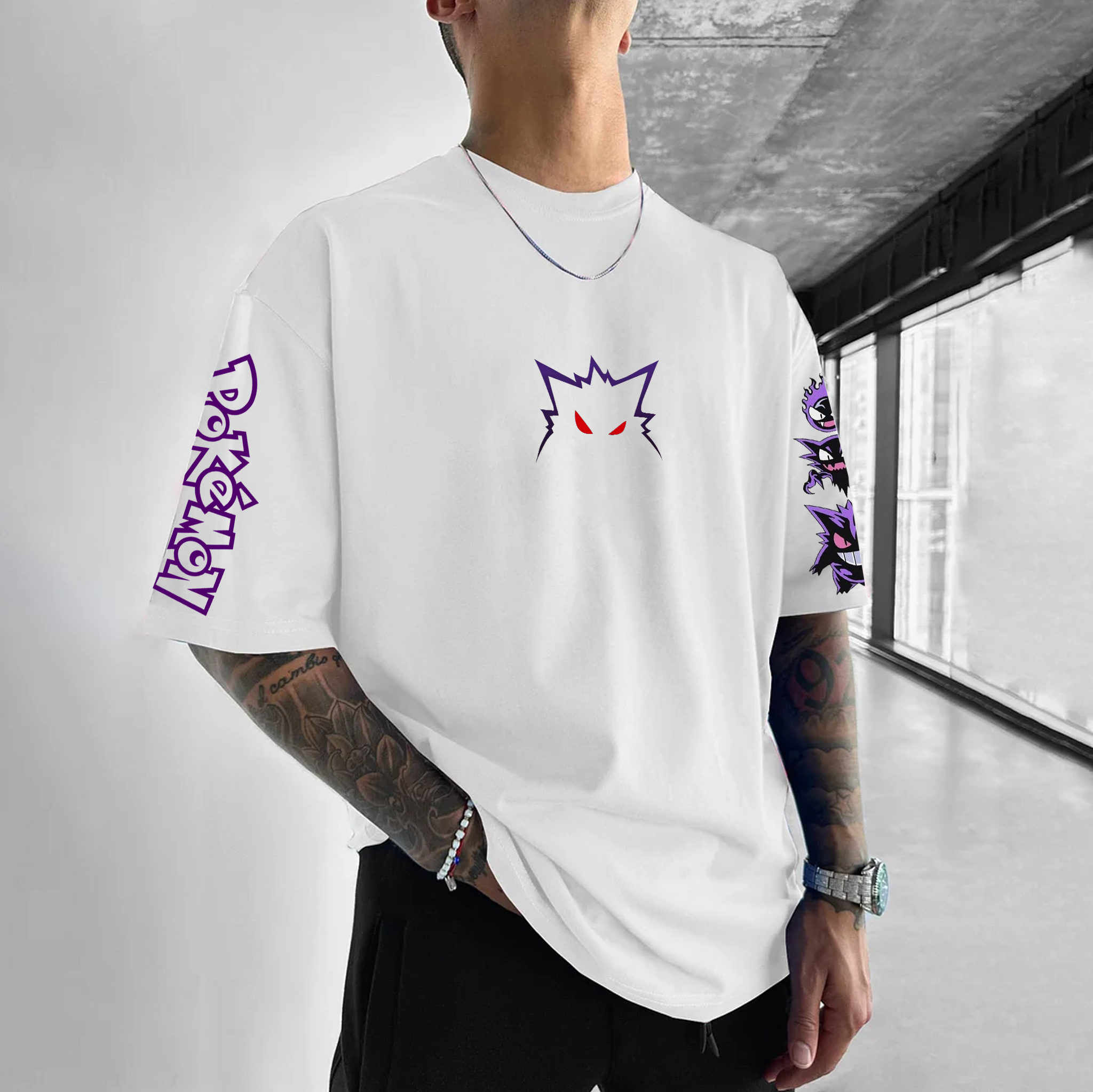 Unisex Anime Inspired Vintage T-Shirt-AnimeClothe