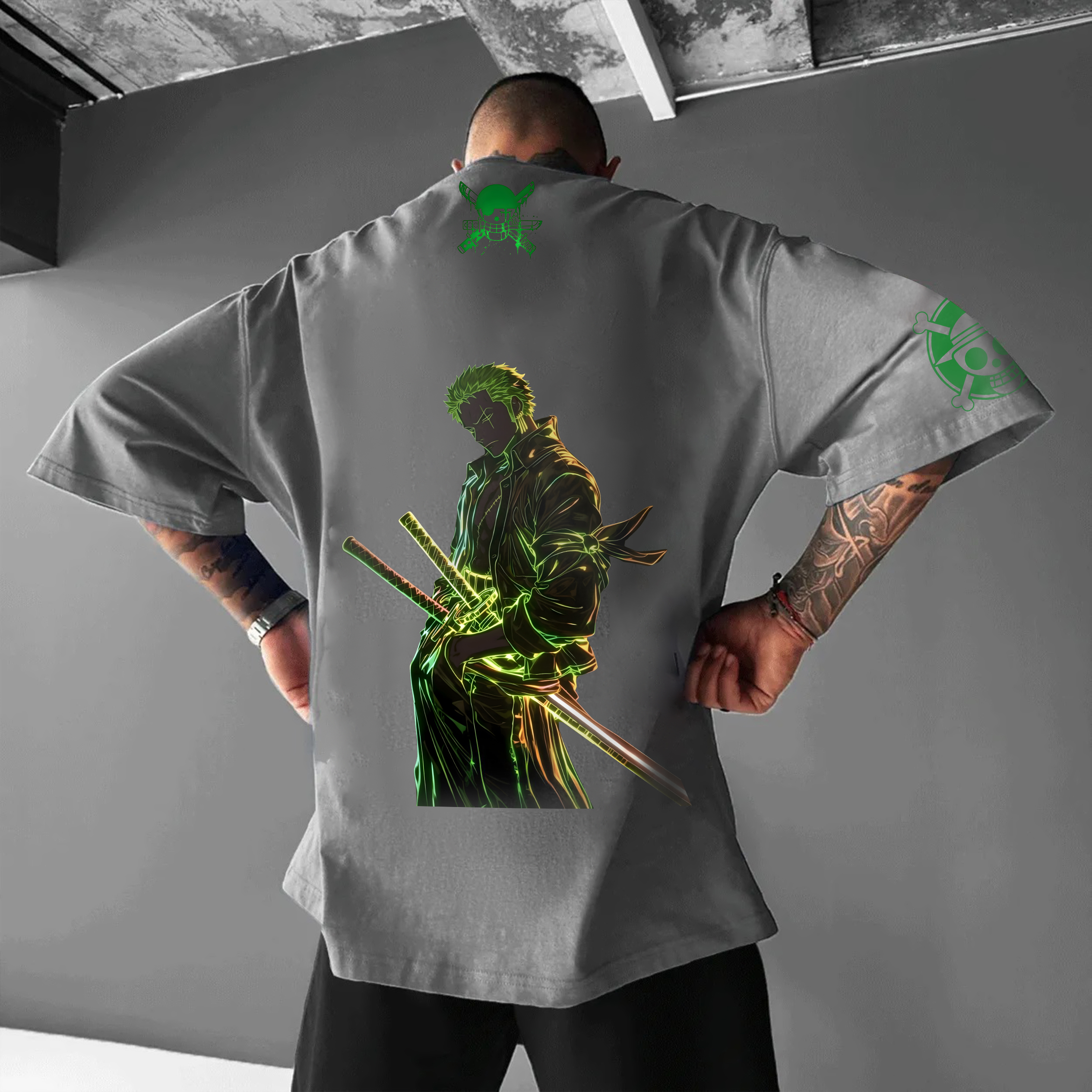 Unisex Anime Inspired Vintage T-Shirt-AnimeClothe