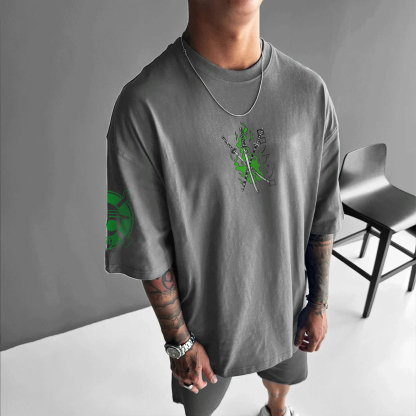 Unisex Anime Inspired Vintage T-Shirt-AnimeClothe