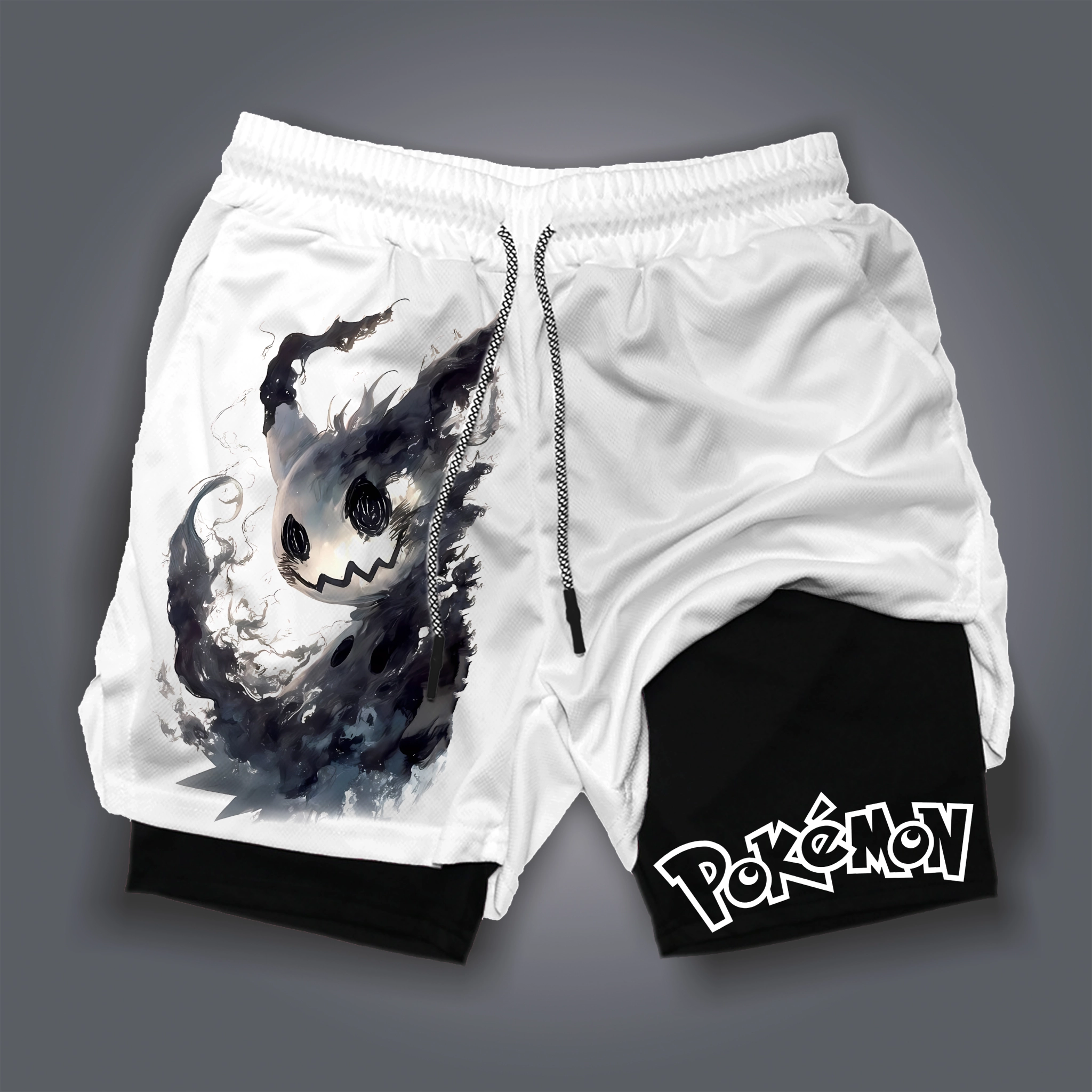 Unisex   Casual Anime Streetwear Shorts