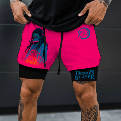 Unisex  “Demon Slayer” Casual Anime Streetwear Shorts-AnimeClothe