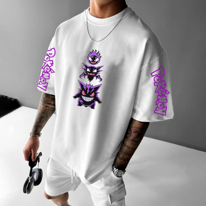 Unisex Anime Inspired Vintage T-Shirt-AnimeClothe