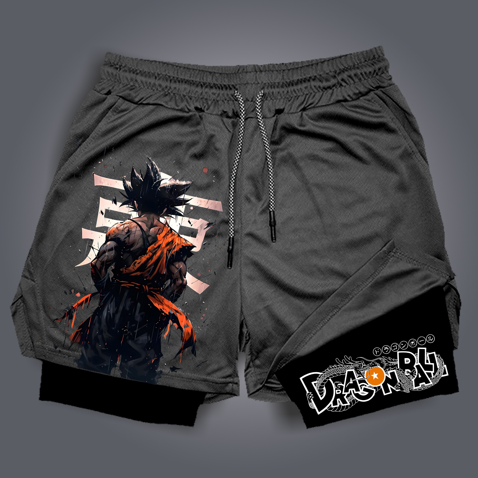 Unisex Casual Anime Streetwear Shorts-AnimeClothe