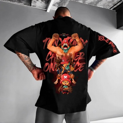 Unisex Anime Inspired Vintage T-Shirt