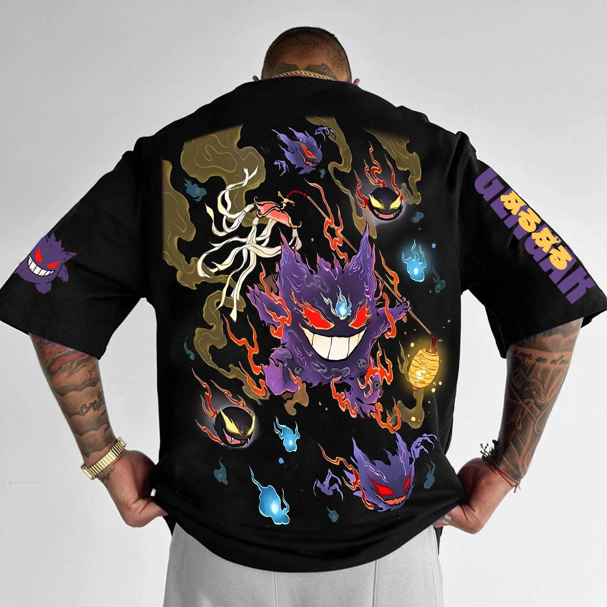 Unisex   Anime Inspired Vintage T-Shirt-AnimeClothe
