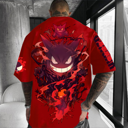 Unisex Anime Inspired Vintage T-Shirt-AnimeClothe