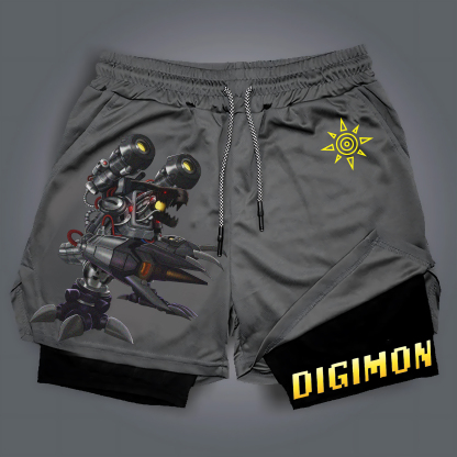 Unisex  “Digimon” Casual Anime Streetwear Shorts