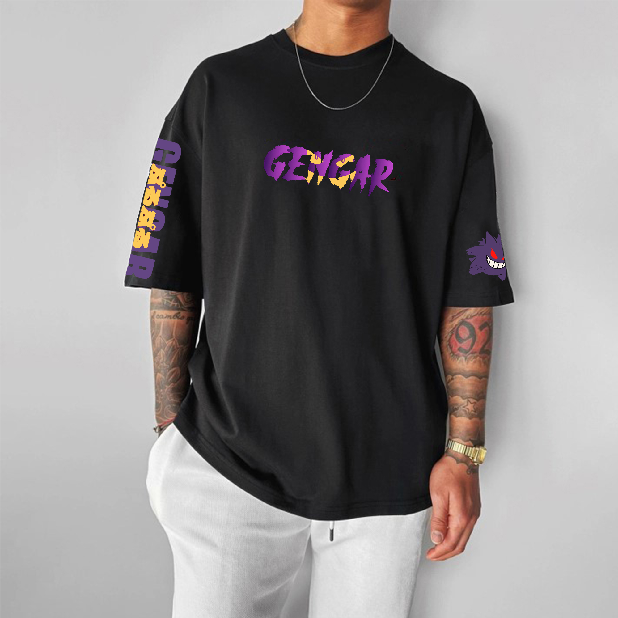 Unisex   Anime Inspired Vintage T-Shirt-AnimeClothe