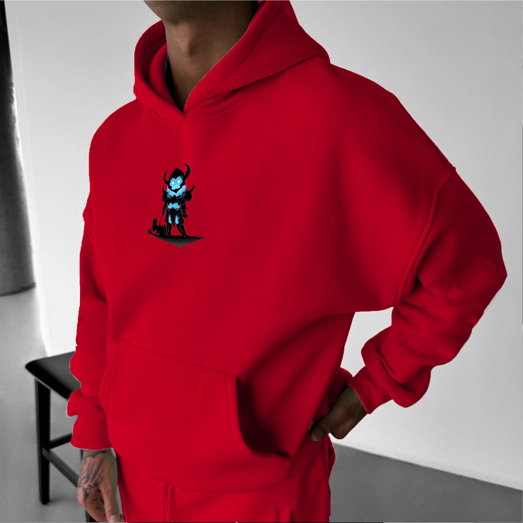  Unisex “Solo Leveling” Anime Graphic Streetwear Vintage Hoodie