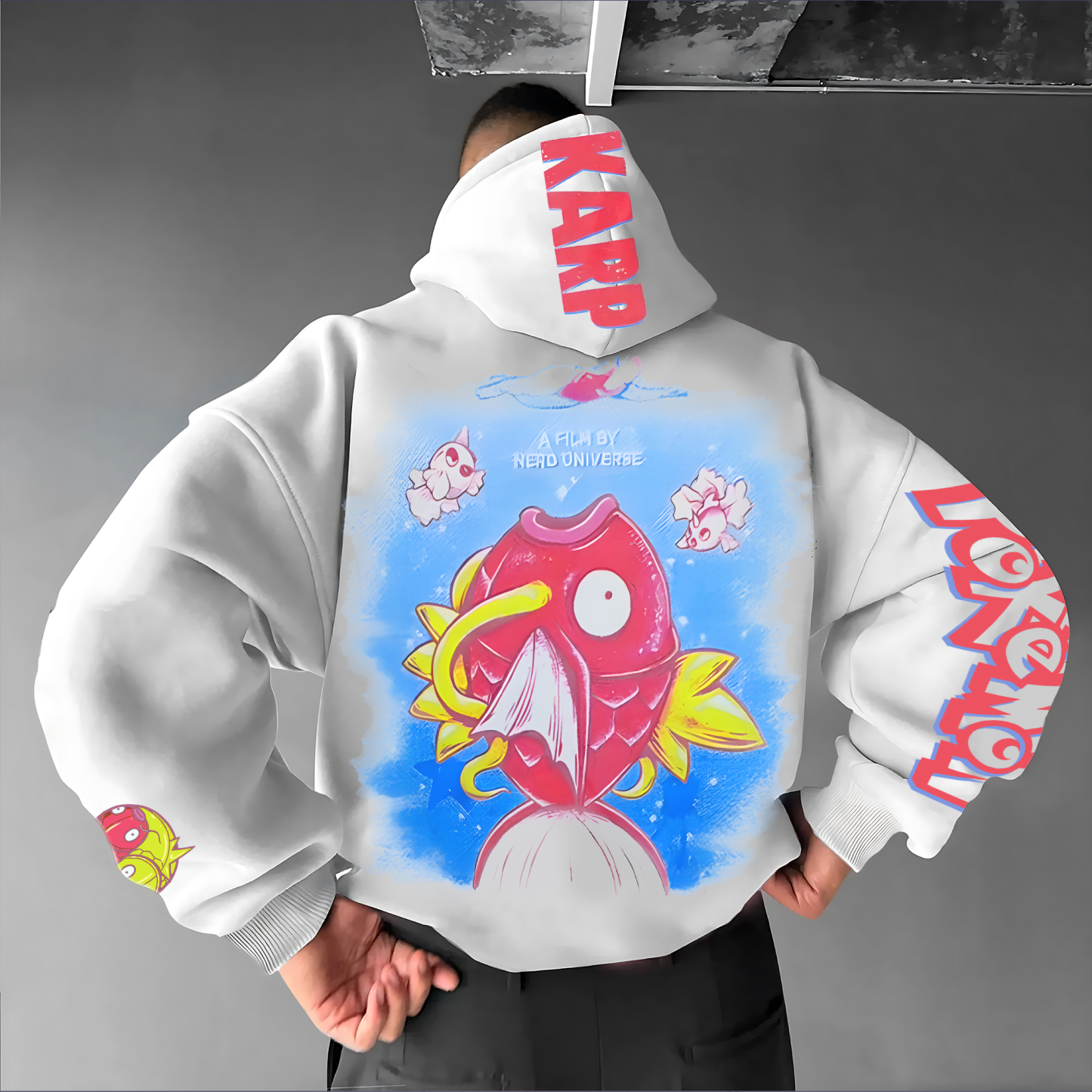 Unisex Anime Graphic Streetwear Vintage Hoodie-AnimeClothe