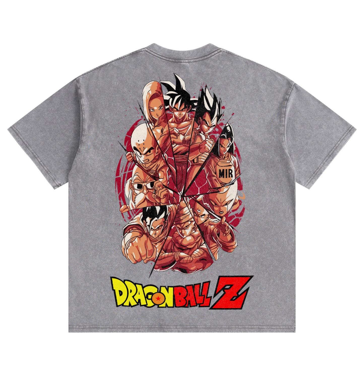 Dragon Ball Characters Vintage-Style T-Shirt