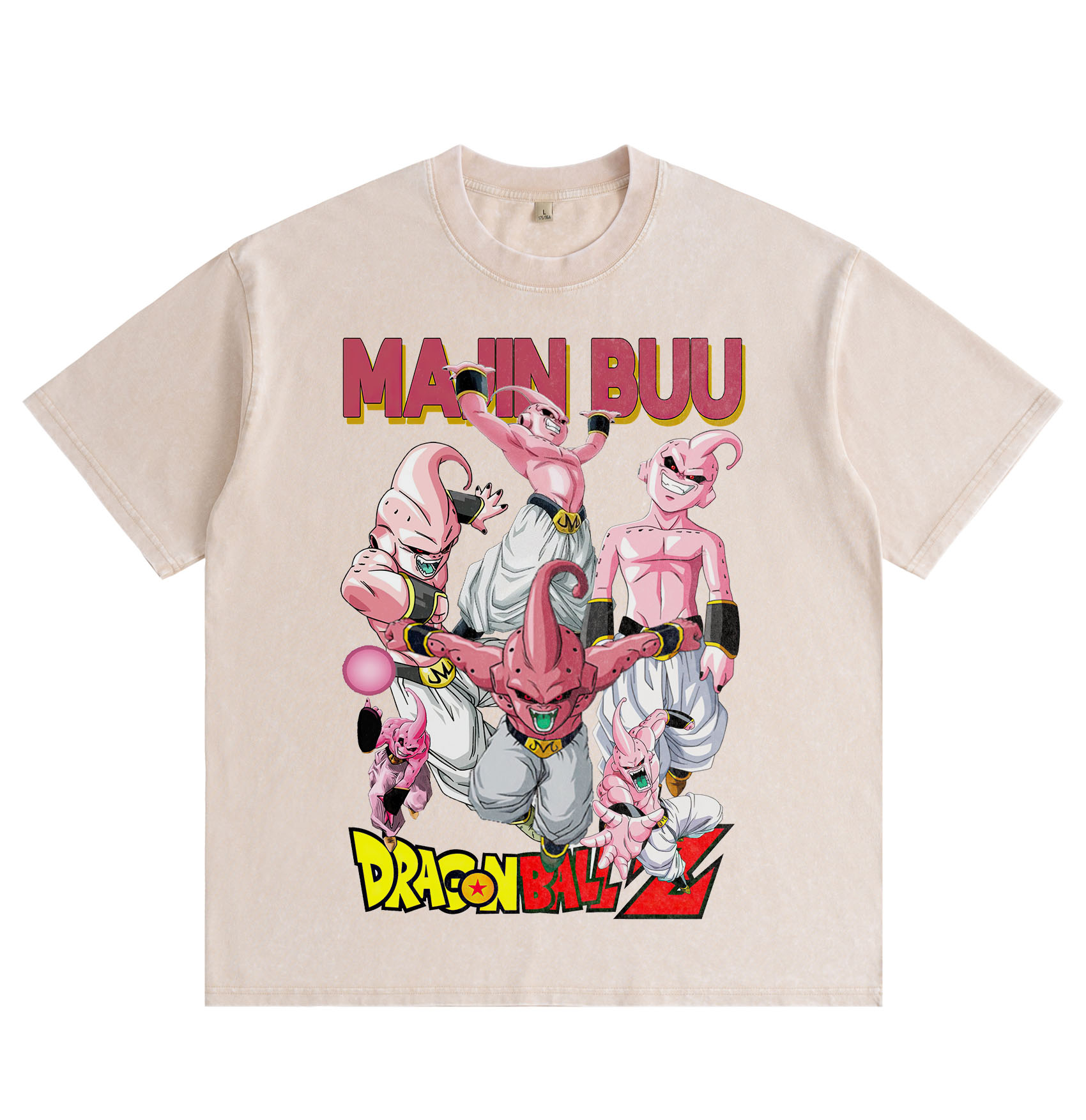 Dragon Ball Majin Buu Distressed T-Shirt