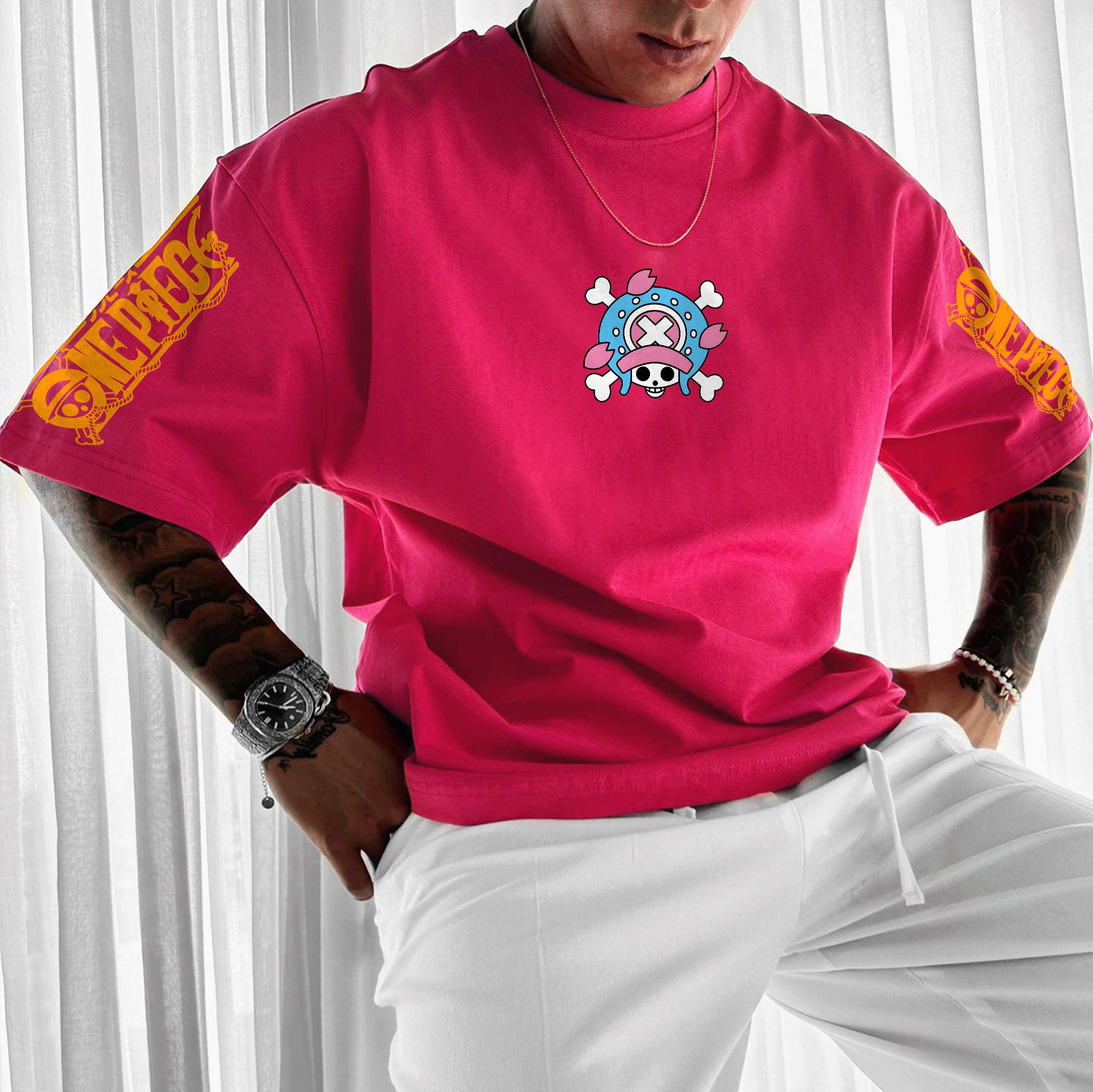 Unisex Anime Inspired Vintage T-Shirt