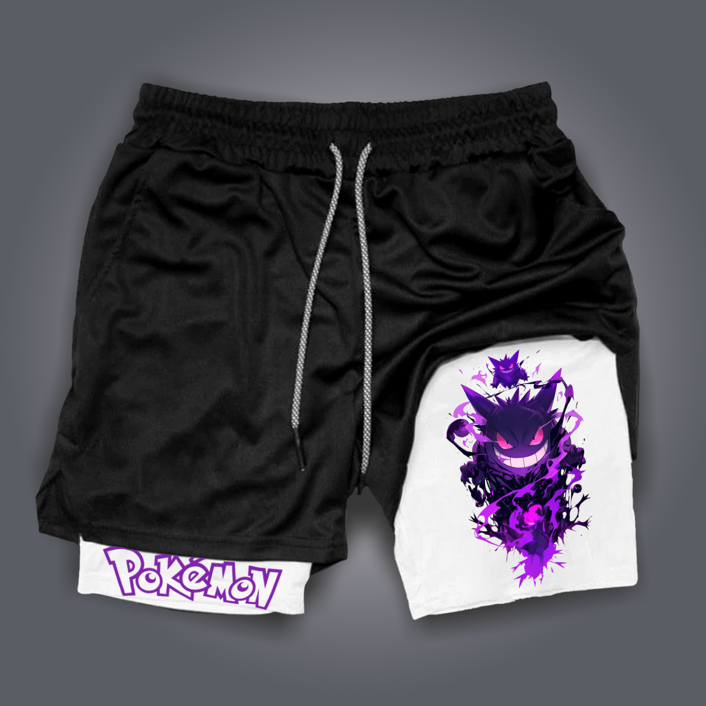 Unisex Casual Anime Streetwear Shorts-AnimeClothe