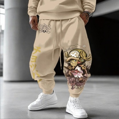 Unisex Anime Inspired Vintage Pants