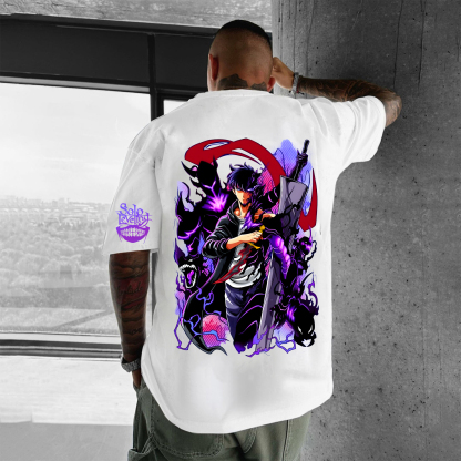 Unisex Anime Inspired Vintage T-Shirt-AnimeClothe