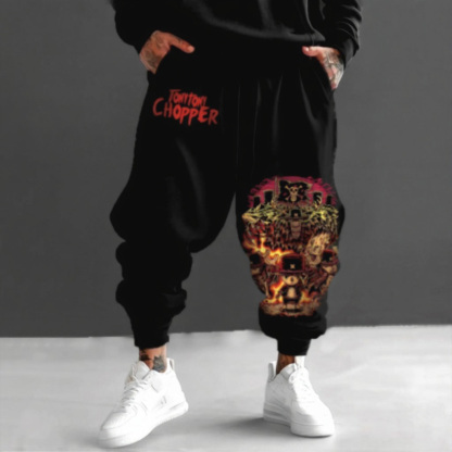 Unisex Anime Inspired Vintage Pants