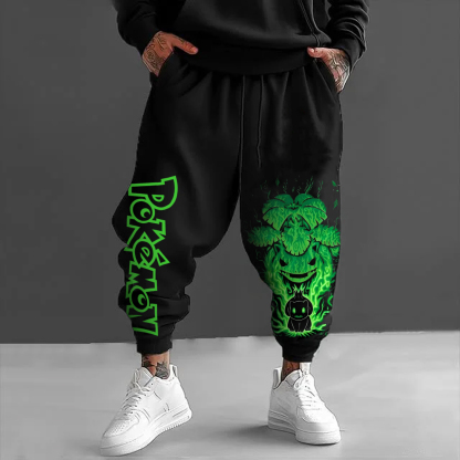 Unisex Casual Anime Streetwear Pants-AnimeClothe
