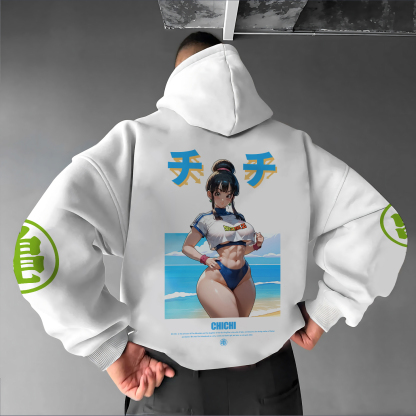 Unisex Anime Graphic Streetwear Hoodie