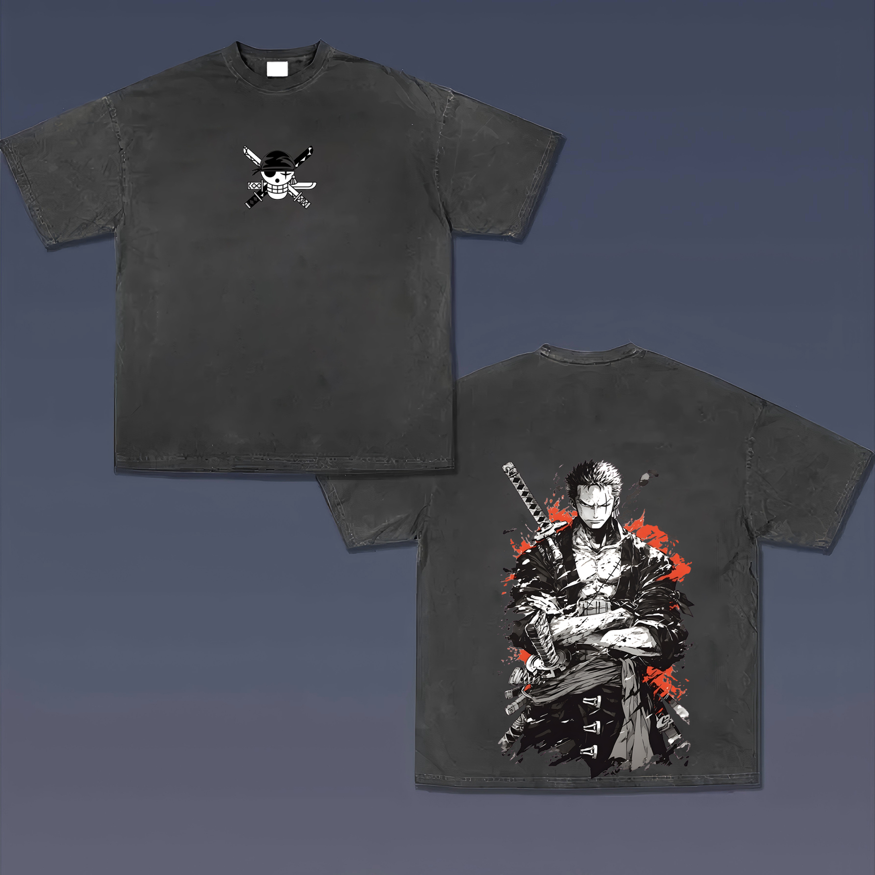 Unisex Fit Vintage T-Shirt丨One Piece-AnimeClothe