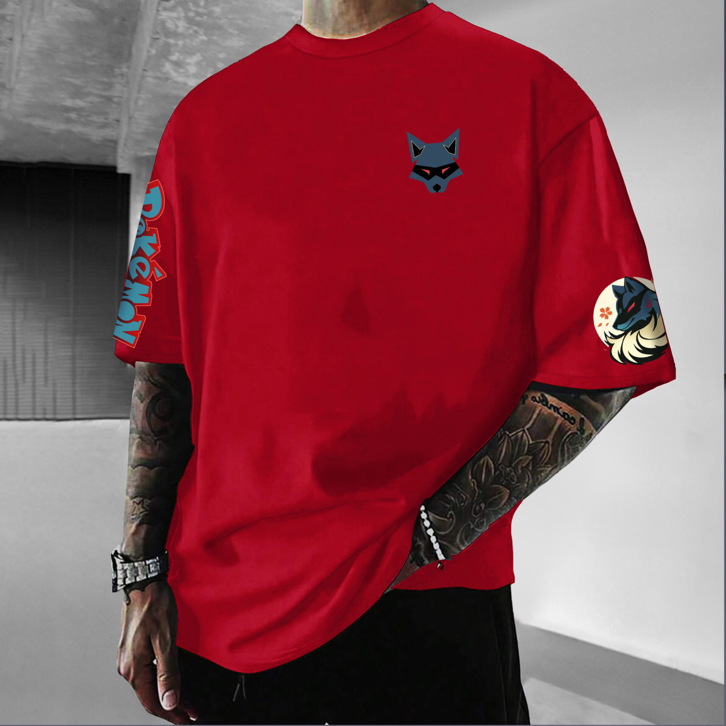 Unisex   Anime Inspired Vintage T-Shirt-AnimeClothe
