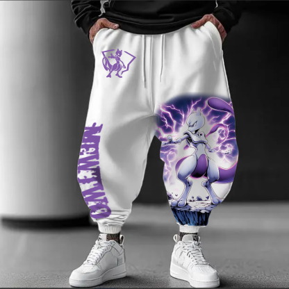 Unisex Casual Anime Streetwear Pants-AnimeClothe