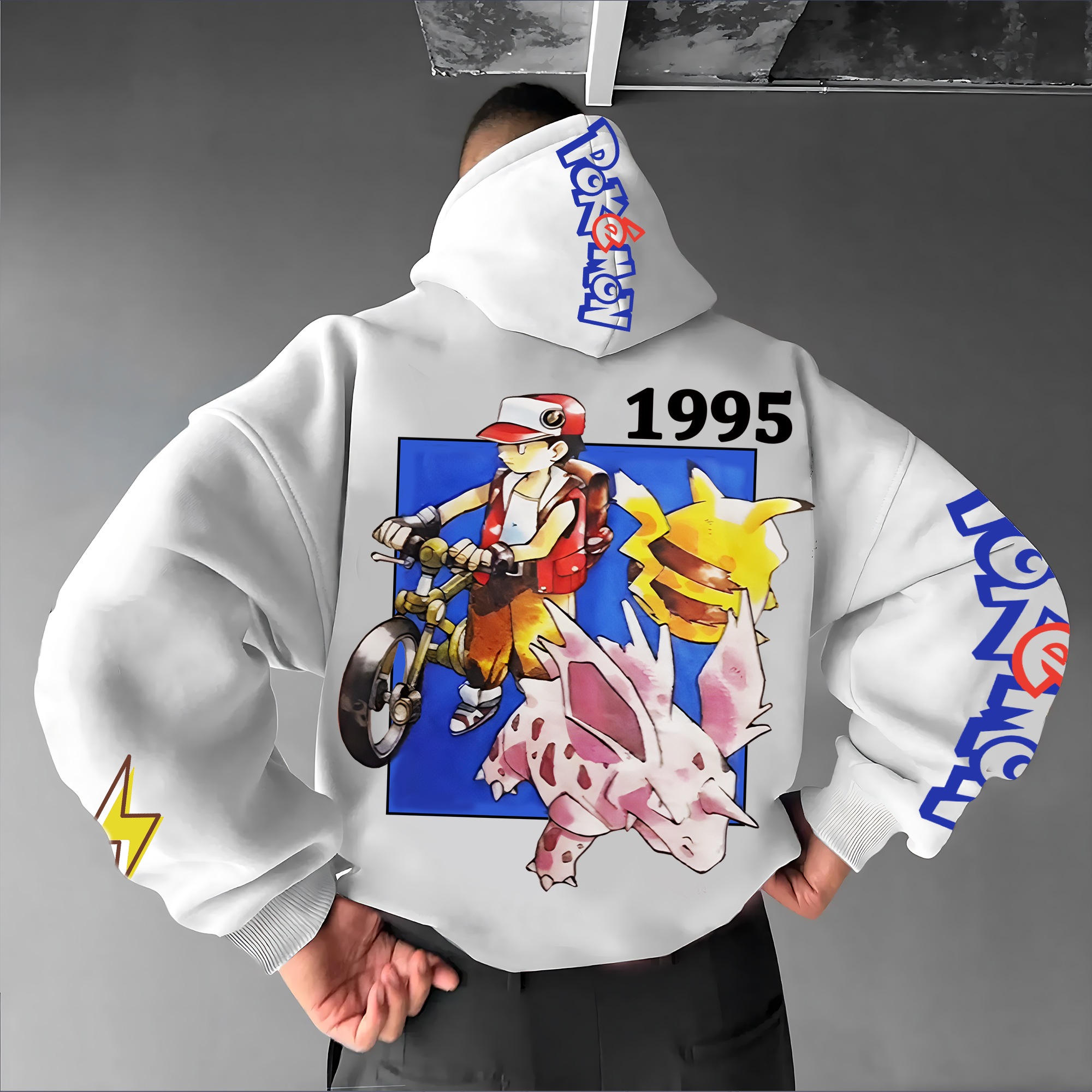 Unisex Anime Graphic Streetwear Vintage Hoodie-AnimeClothe