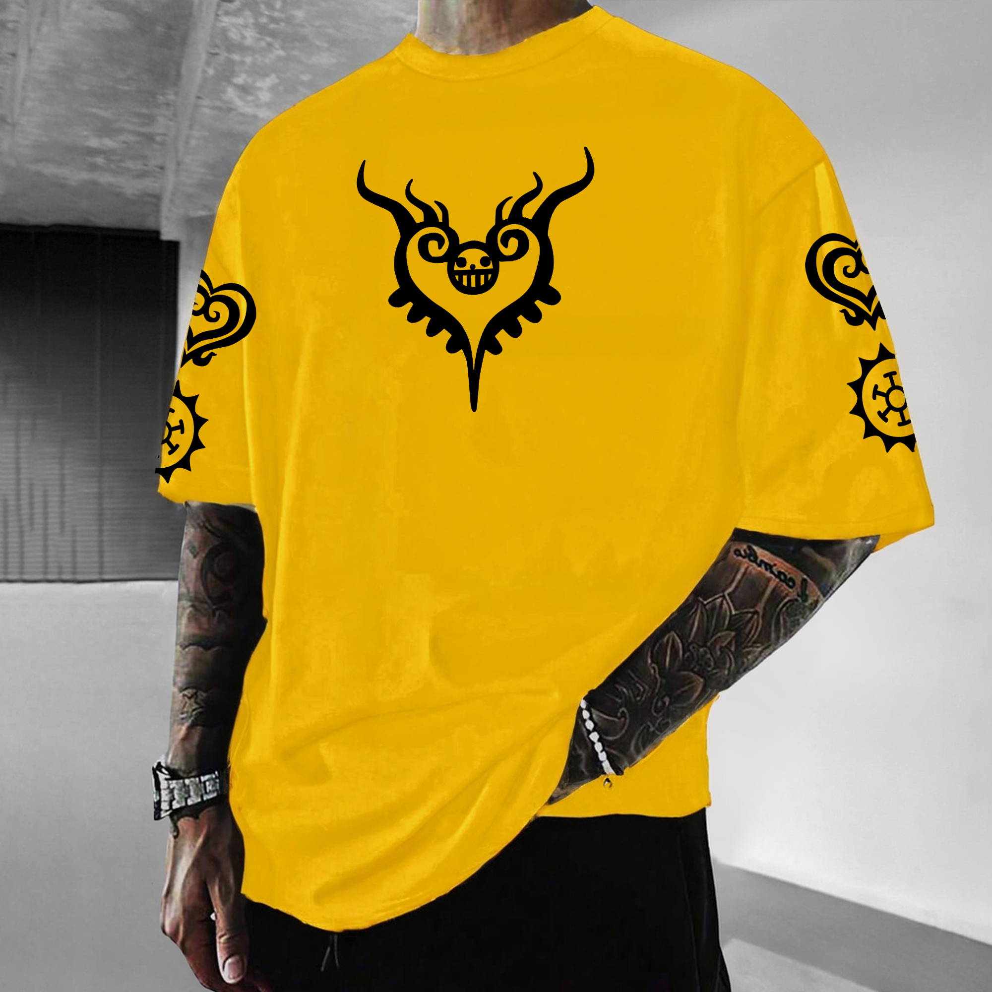 Unisex Anime Inspired Vintage T-Shirt-AnimeClothe
