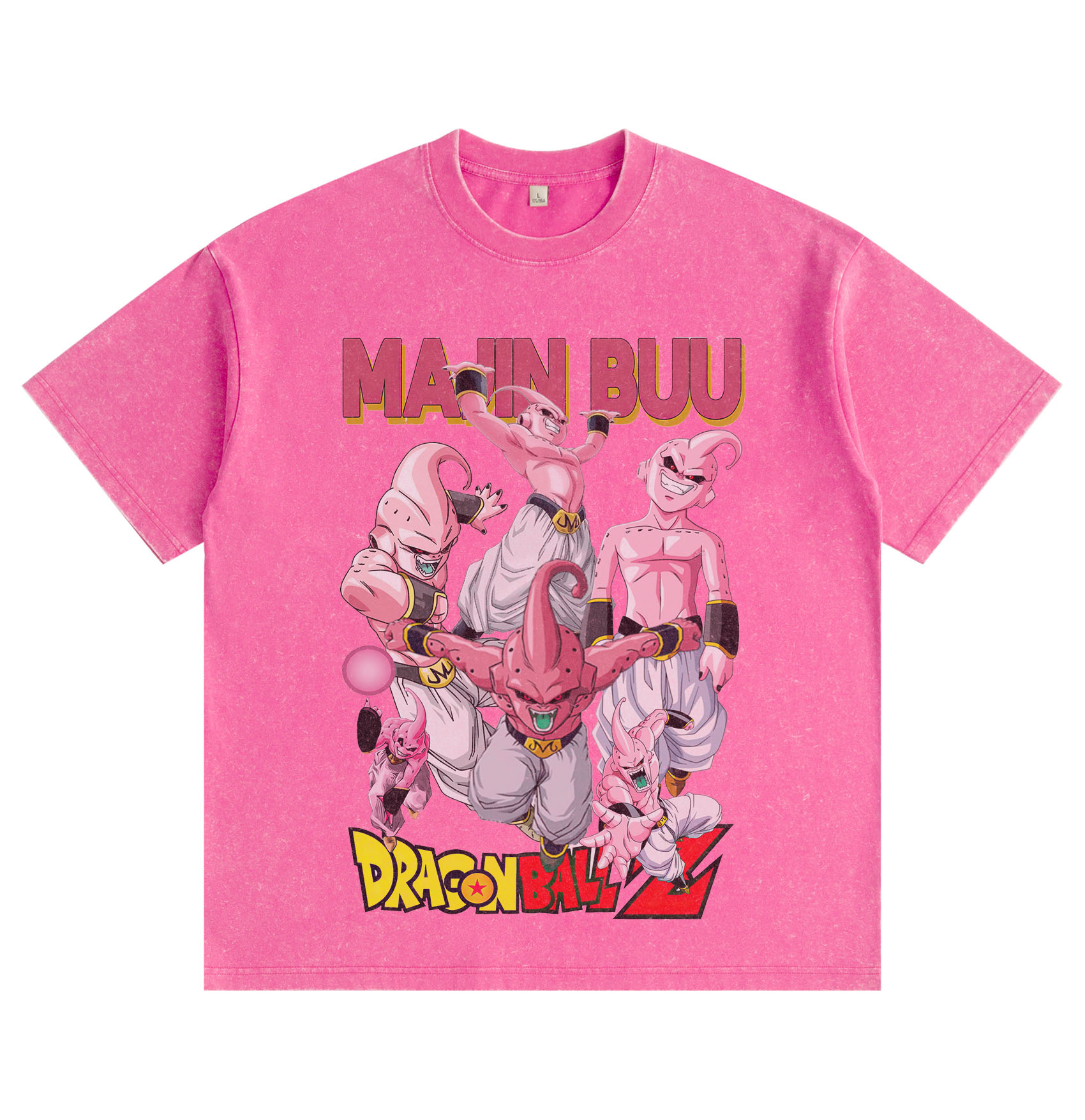 Dragon Ball Majin Buu Distressed T-Shirt