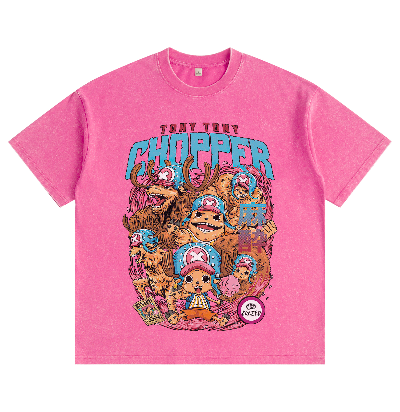 One Piece Tony Tony Chopper Washed T-shirt