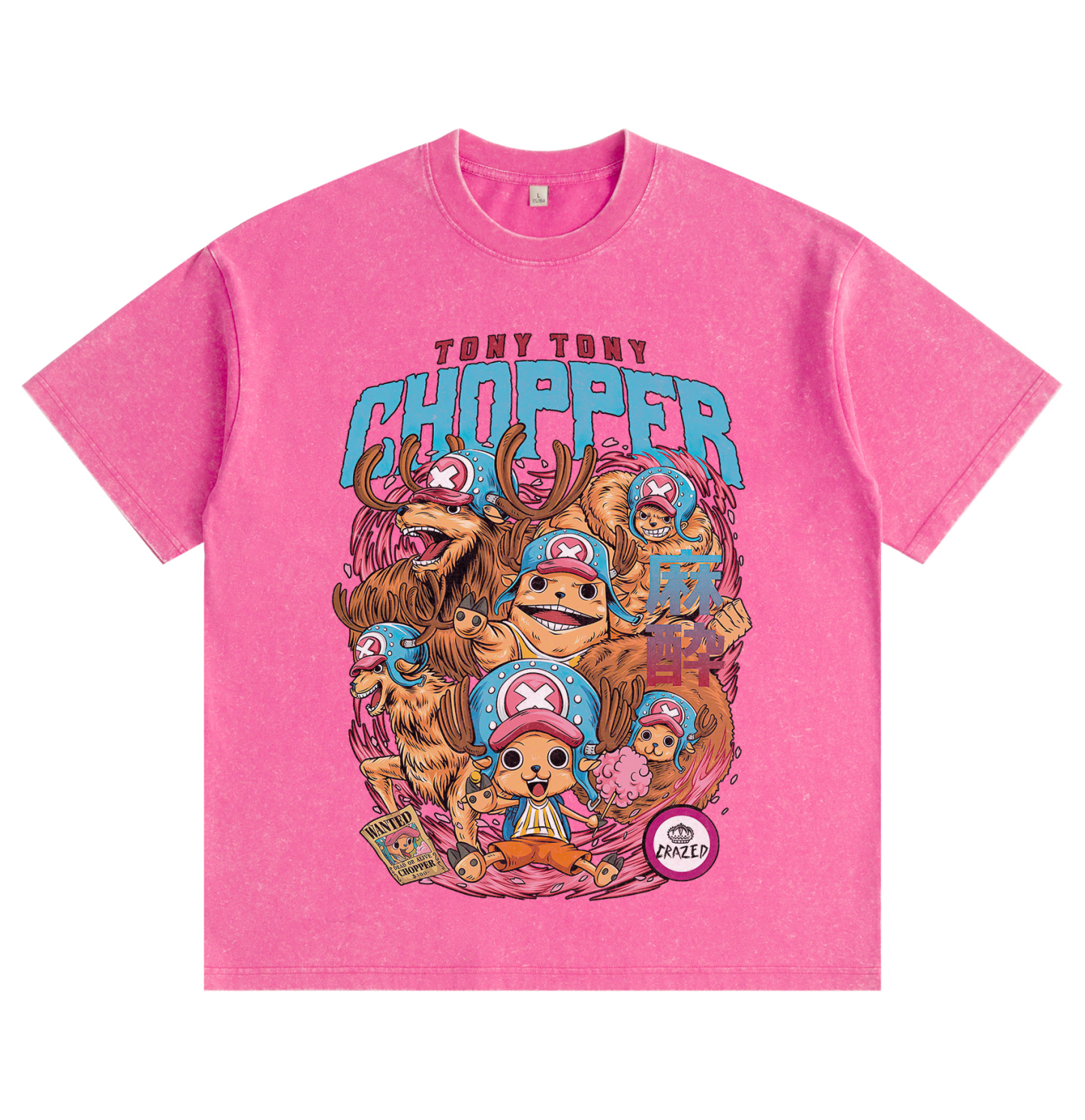 One Piece Tony Tony Chopper Washed T-shirt
