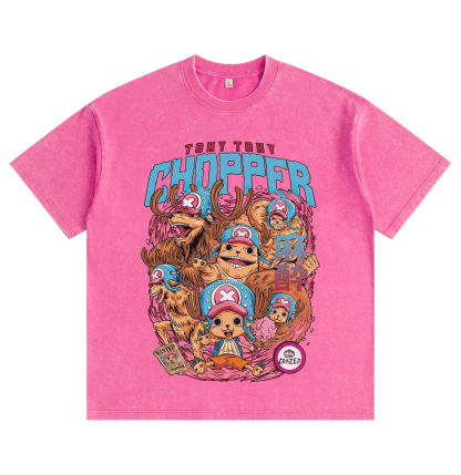 One Piece Tony Tony Chopper Washed T-shirt