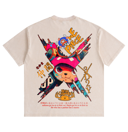 One Piece Tony Tony Chopper Washed T-shirt