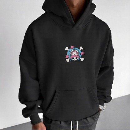 Unisex Anime Graphic Streetwear Vintage Hoodie