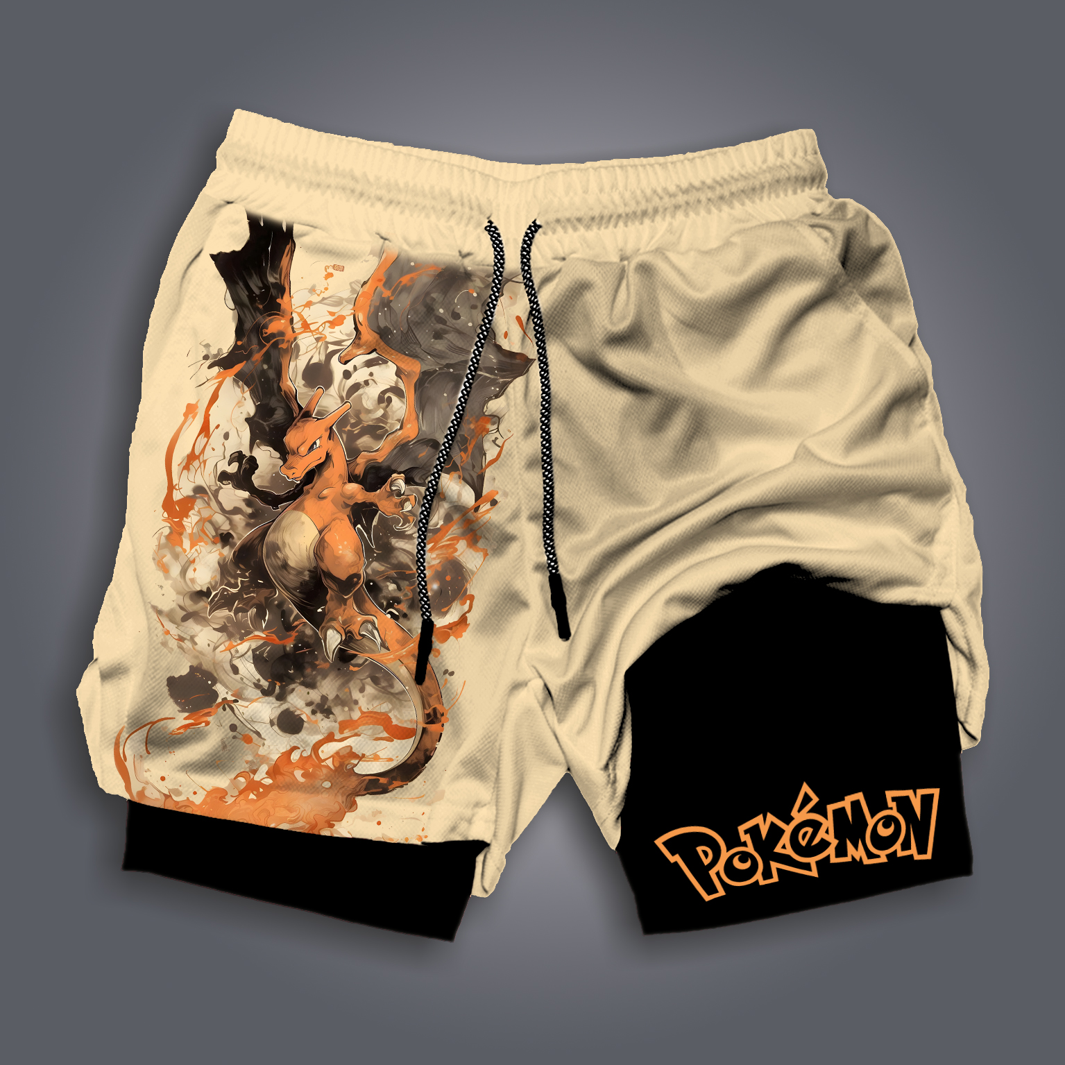 Unisex Casual Anime Streetwear Shorts-AnimeClothe