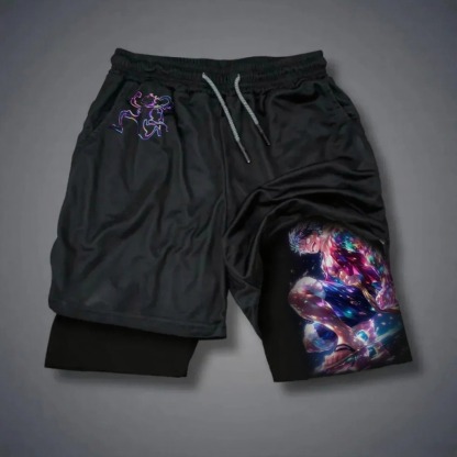Unisex  Casual Anime Streetwear Shorts