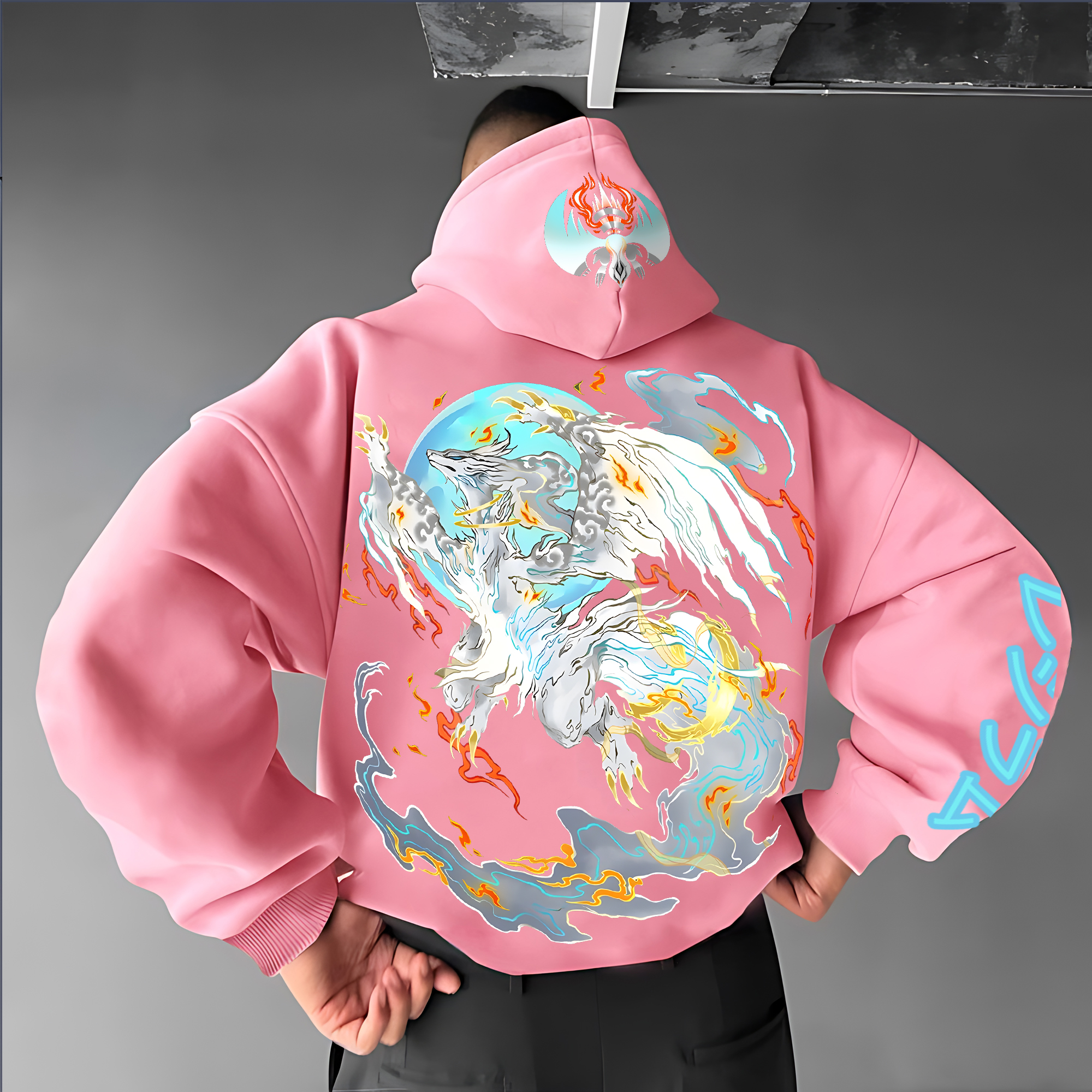Unisex  Anime Graphic Streetwear Vintage Hoodie-AnimeClothe