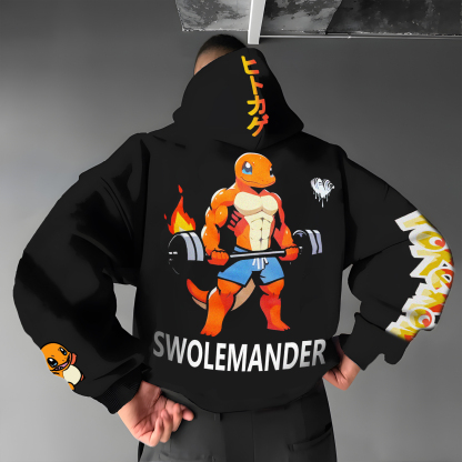 Unisex Anime Graphic Streetwear Vintage Hoodie-AnimeClothe