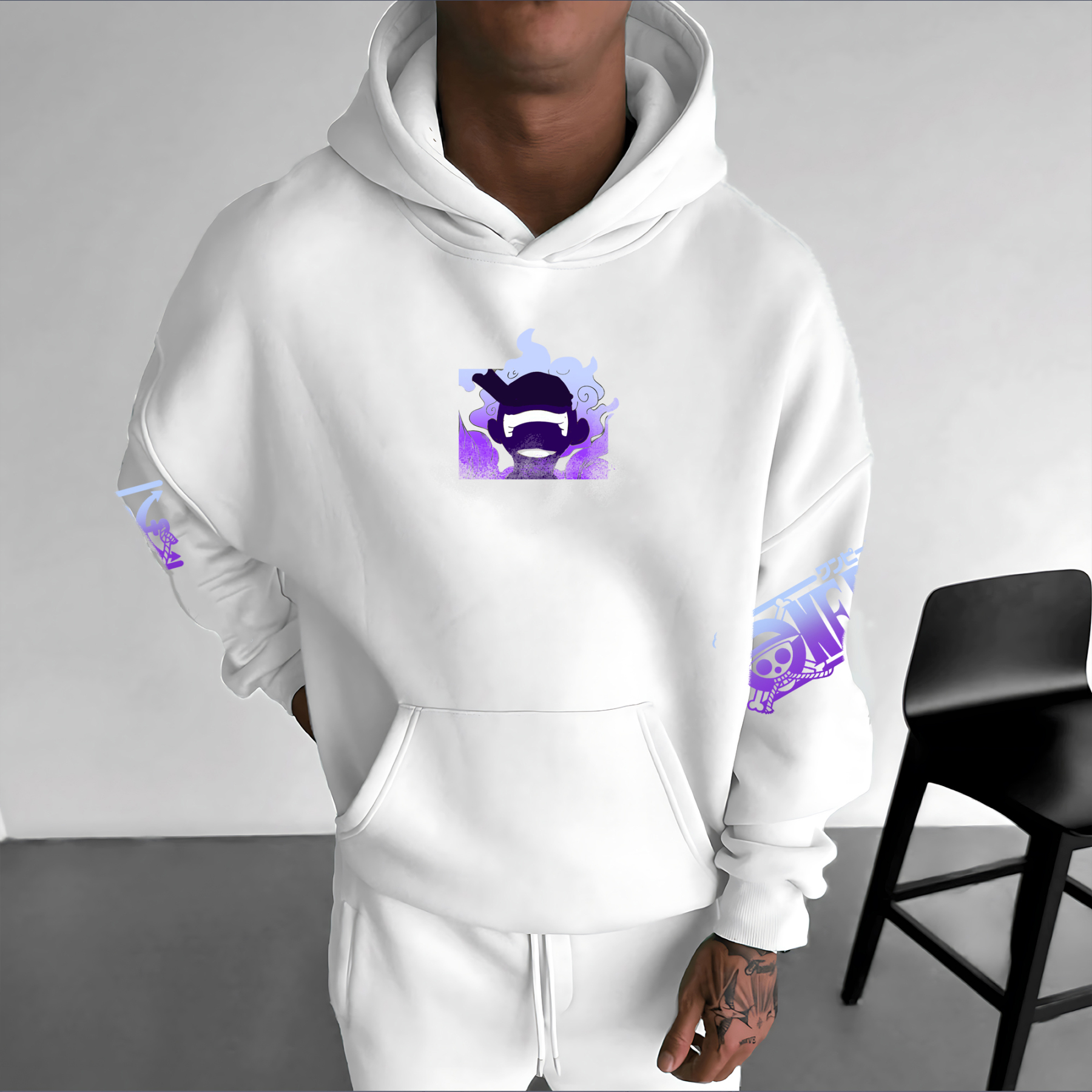 Unisex Vintage Hoodie丨One Piece